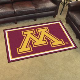 University of Minnesota Area Rug - 4' x 6' Nylon