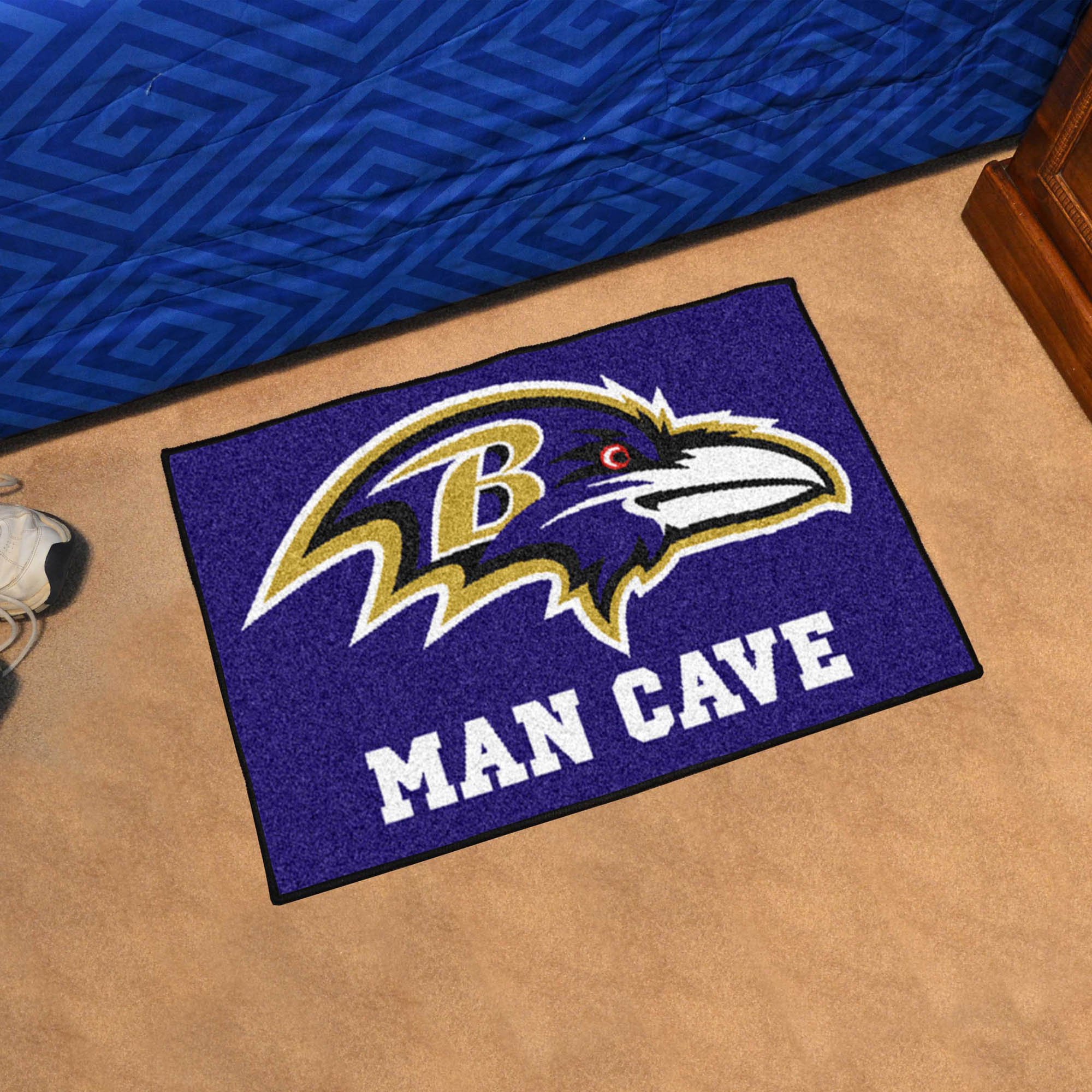 Ravens Man Cave Starter Mat - 19 x 30