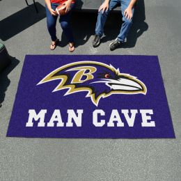 Ravens Man Cave Ulti-Mat - Nylon 60 x 96