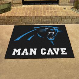 Panthers Man Cave All Star Mat â€“ 34 x 44.5