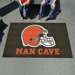 Browns Man Cave Ulti-Mat - Nylon 60 x 96