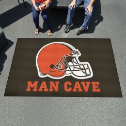 Browns Man Cave Ulti-Mat - Nylon 60 x 96