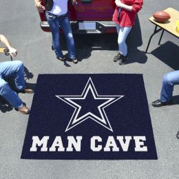 Cowboys Man Cave Tailgater Mat â€“ 60 x 72