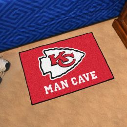 Chiefs Man Cave Starter Mat - 19 x 30