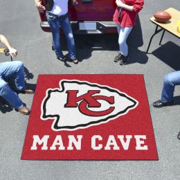 Chiefs Man Cave Tailgater Mat â€“ 60 x 72