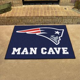 Patriots Man Cave All Star Mat â€“ 34 x 44.5