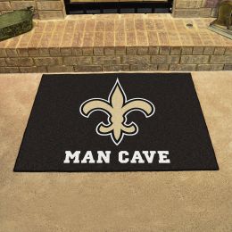 Saints Man Cave All Star Mat â€“ 34 x 44.5