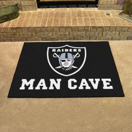 Raiders Man Cave All Star Mat â€“ 34 x 44.5