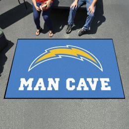 Chargers Man Cave Ulti-Mat - Nylon 60 x 96