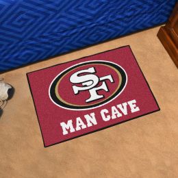 49ers Man Cave Starter Mat - 19 x 30