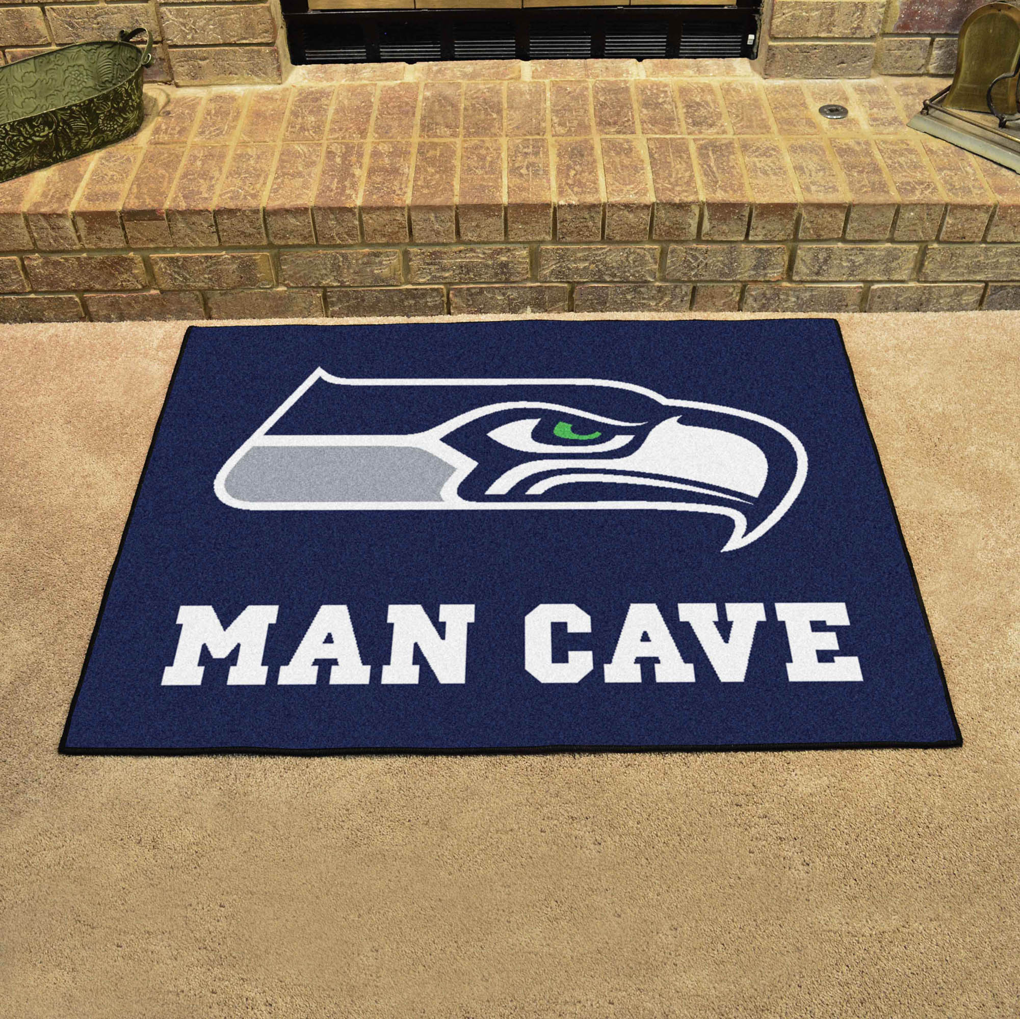 Seahawks Man Cave All Star Mat – 34 x 44.5