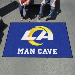 Rams Man Cave Ulti-Mat - Nylon 60 x 96