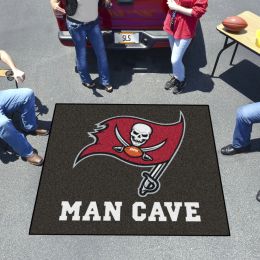 Buccaneers Man Cave Tailgater Mat â€“ 60 x 72