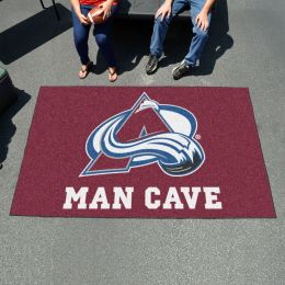 Colorado Avalanche Man Cave Ulti-Mat - Nylon 60" x 96"