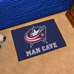 Blue Jackets Man Cave Starter Mat - 19” x 30”