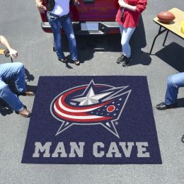 Blue Jackets Man Cave Tailgater Mat â€“ 60â€ x 72â€