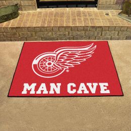 Red Wings Man Cave All Star Mat – 34” x 44.5”