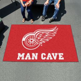 Detroit Red Wings Man Cave Ulti-Mat - Nylon 60" x 96"