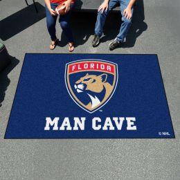 Florida Panthers Man Cave Ulti-Mat - Nylon 60" x 96"