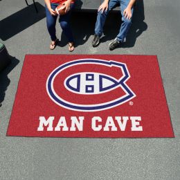 Montreal Canadiens Man Cave Ulti-Mat - Nylon 60" x 96"