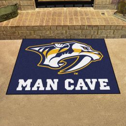 Predators Man Cave All Star Mat â€“ 34â€ x 44.5â€