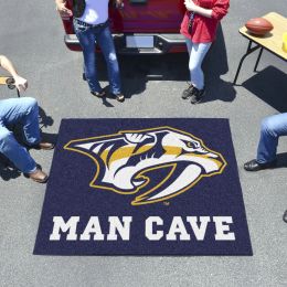 Predators Man Cave Tailgater Mat â€“ 60â€ x 72â€