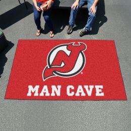 New Jersey Devils Man Cave Ulti-Mat - Nylon 60" x 96"
