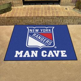 Rangers Man Cave All Star Mat – 34” x 44.5”