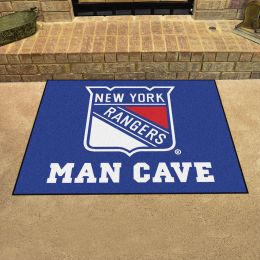 Rangers Man Cave All Star Mat â€“ 34â€ x 44.5â€