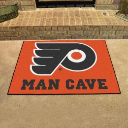 Flyers Man Cave All Star Mat – 34” x 44.5”