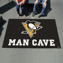 Pittsburgh Penguins Man Cave Ulti-Mat - Nylon 60" x 96"
