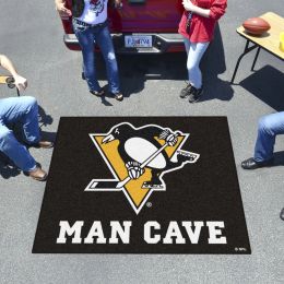 Penguins Man Cave Tailgater Mat â€“ 60â€ x 72â€