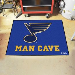 Blues Man Cave All Star Mat – 34” x 44.5”