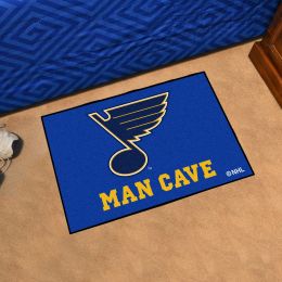 Blues Man Cave Starter Mat - 19â€ x 30â€