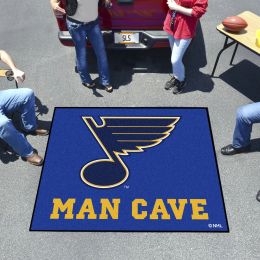 Blues Man Cave Tailgater Mat â€“ 60â€ x 72â€