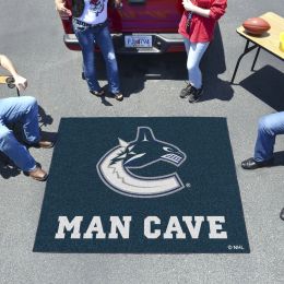 Canucks Man Cave Tailgater Mat â€“ 60â€ x 72â€