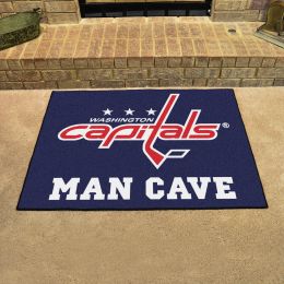 Capitals Man Cave All Star Mat – 34” x 44.5”