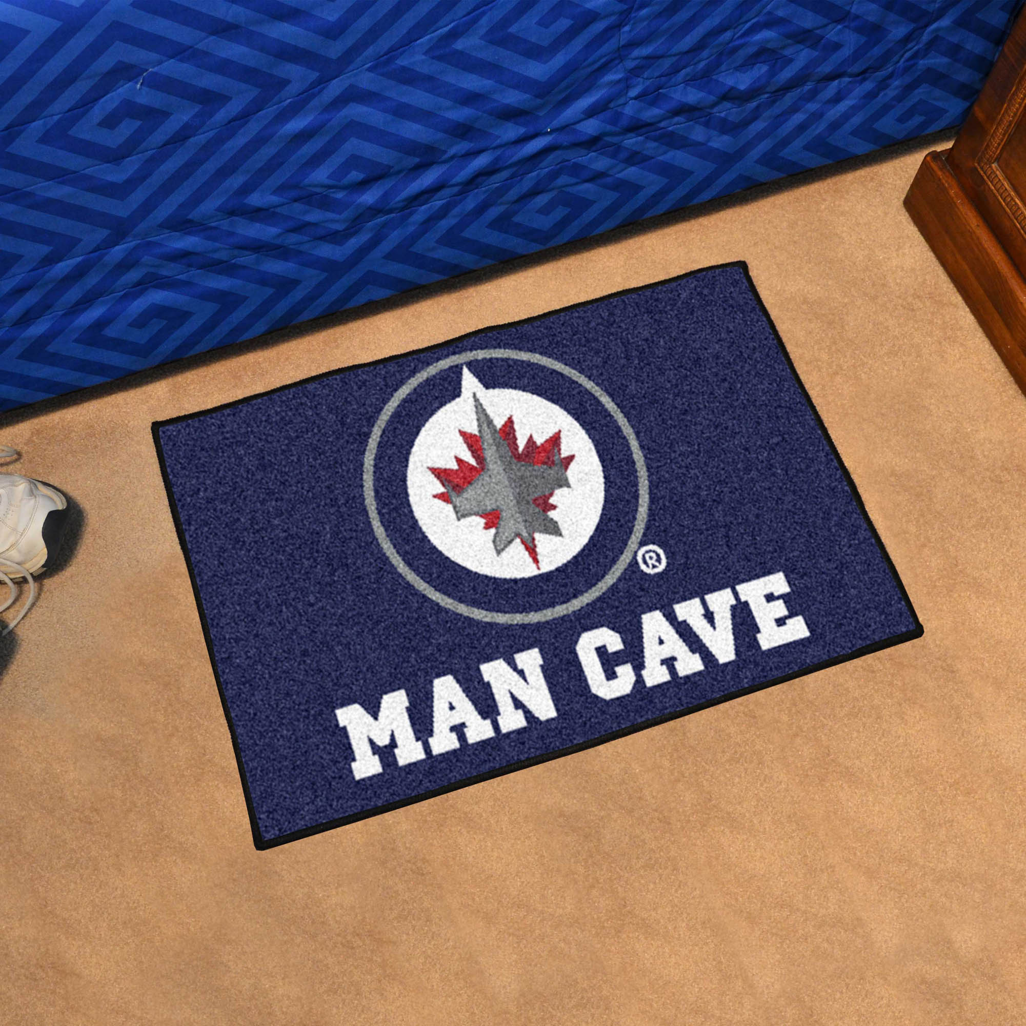 Winnipeg Jets Man Cave Starter Mat - 19” x 30”