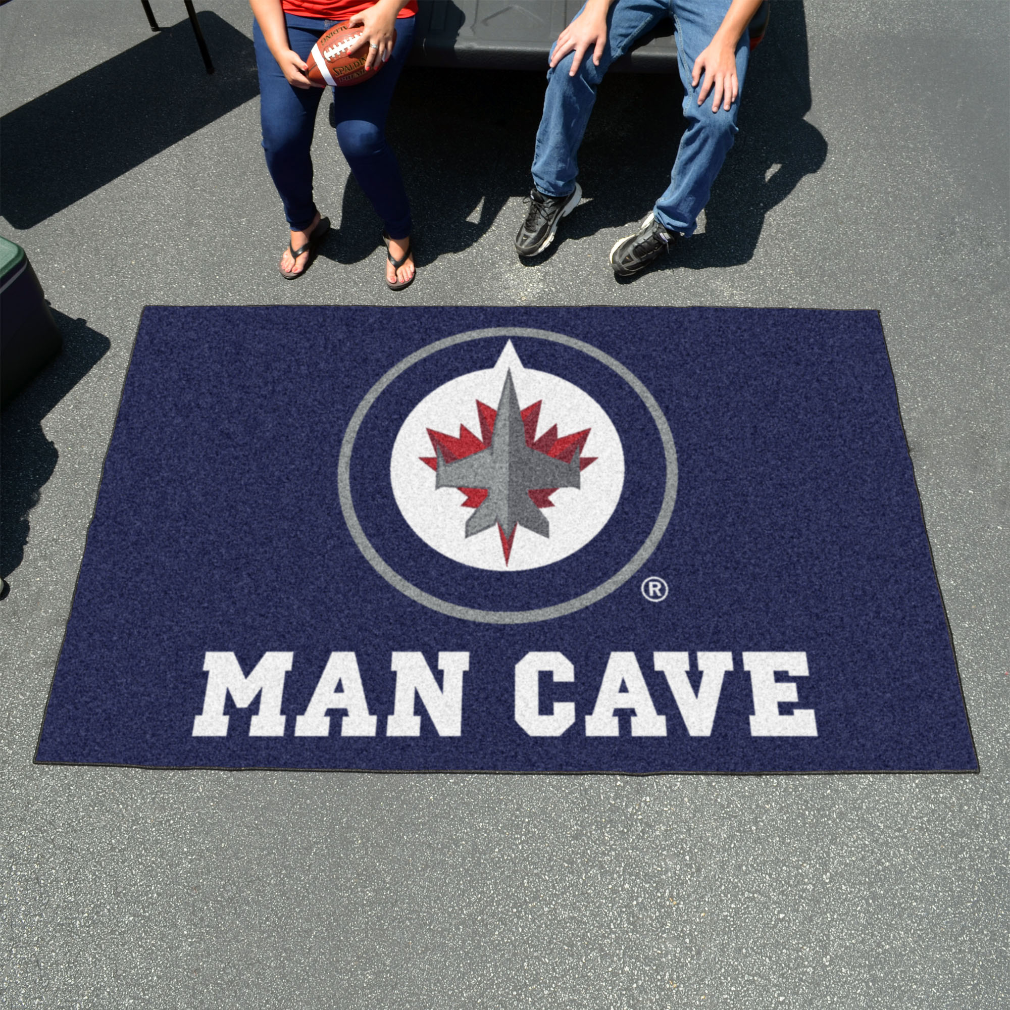 Winnipeg Jets Man Cave Ulti-Mat - Nylon 60" x 96"