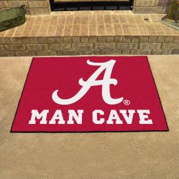 Alabama Crimson Tide Man Cave All Star Mat - 34 x 44.5