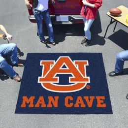 Auburn Tigers Man Cave Tailgater Mat - Nylon Outdoor