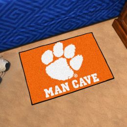 Clemson Tigers Man Cave Starter Mat - 19" x 30"
