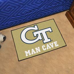 GT Yellow Jackets Man Cave Starter Mat - 19" x 30"