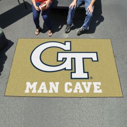 Georgia Tech Man Cave Ulti-Mat - Nylon 60" x 96"