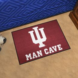 Indiana Univ. Hoosiers Starter Man Cave Mat Floor Mat