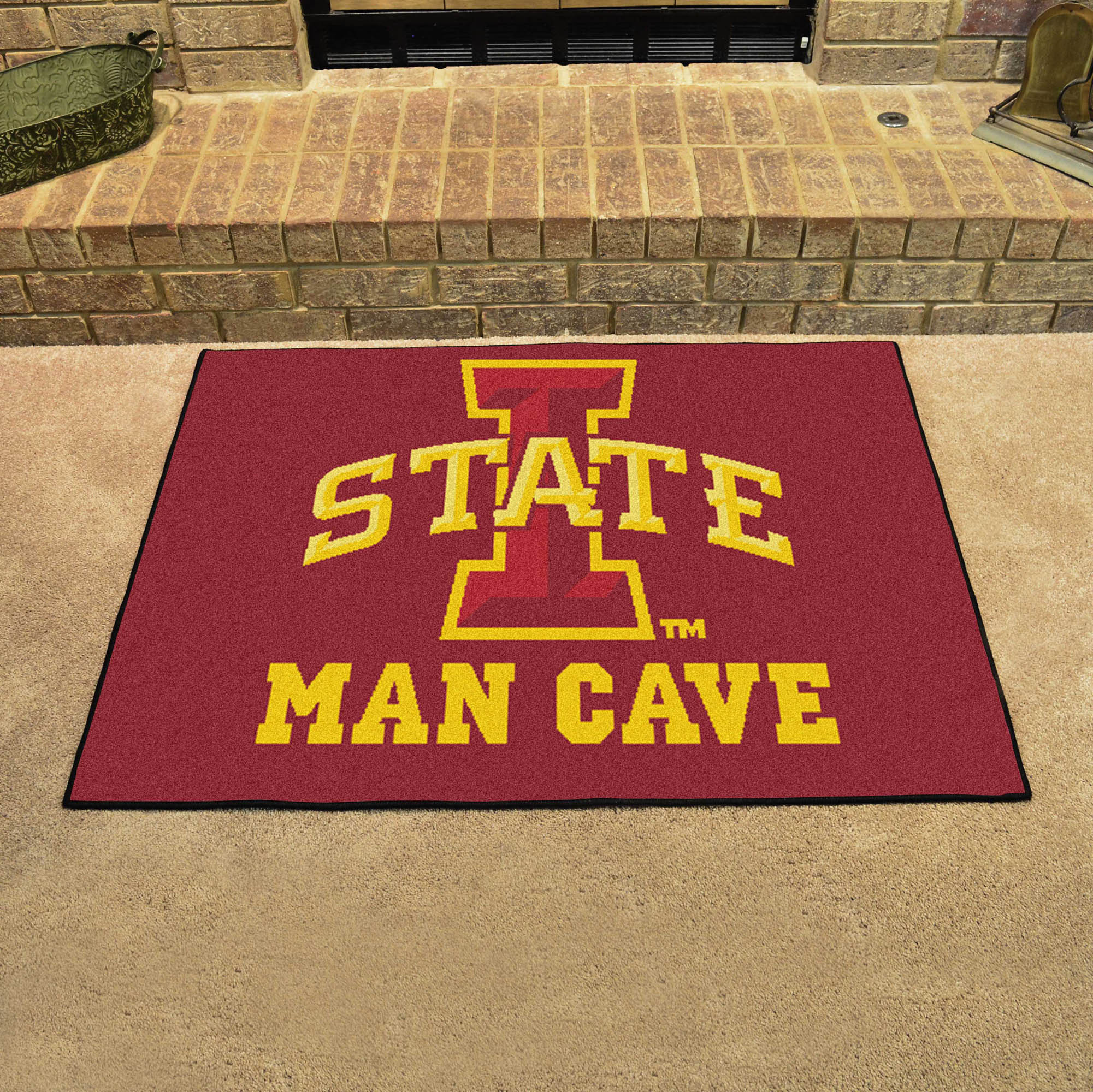Iowa State Univ. Cyclones All Star Man Cave Mat Floor Mat