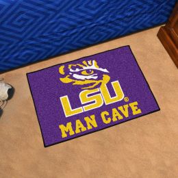 LSU Fighting Tigerstarter Man Cave Mat Floor Mat