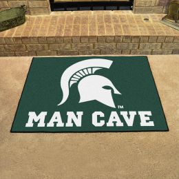 MSU Spartans Man Cave All Star Mat - 34" x 44.5"