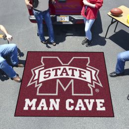 MSU Bulldogs Man Cave Tailgater Mat â€“ 60 x 72