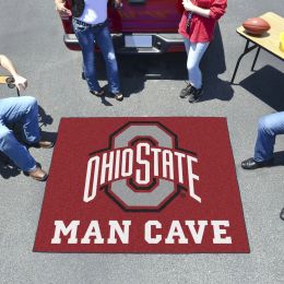 OSU Buckeyes Man Cave Tailgater Mat â€“ 60 x 72